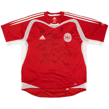 2004-05 Denmark Maillot domicile version joueur signé - 7/10 - (L)
