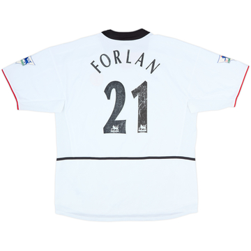 2002-03 Manchester United Maillot extérieur Forlan #21 - 6/10 - (XL)