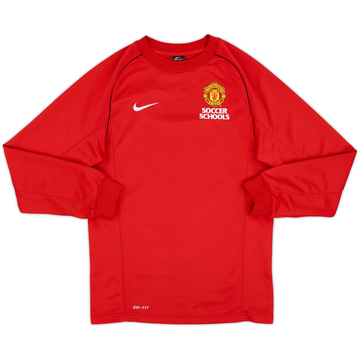 2013-14 Manchester United Nike Sweat-shirt École de football - 7/10 - (S)