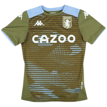 2021-22 Aston Villa Kappa Maillot d'entraînement - 9/10 - (S)