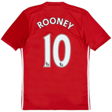 2016-17 Manchester United Maillot domicile Rooney #10 - 6/10 - (S)