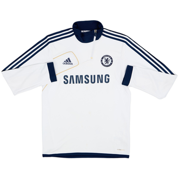 2012-13 Chelsea adidas Sweat-shirt 1/4 Zip - 6/10 - (M/L)