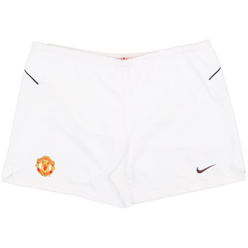 2004-05 Manchester United Short Extérieur - 7/10 - (XL)
