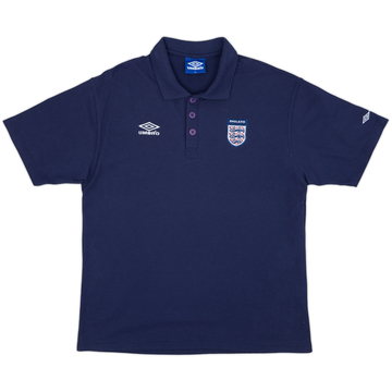1998-00 England Umbro Polo - 7/10 - (XL)