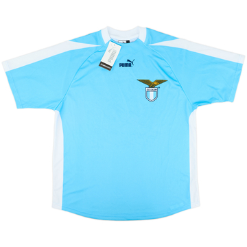 2003-04 Lazio Maillot Domicile Basique Signé (M)
