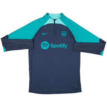 2023-24 Barcelona Nike Haut d'entraînement 1/4 Zip - 7/10 - (M)