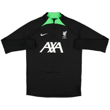 2023-24 Liverpool Nike 1/4 Zip Haut d'entraînement - 9/10 - (M)