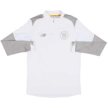 2019-20 Celtic New Balance Haut d'entraînement 1/4 Zip - 6/10 - (L)
