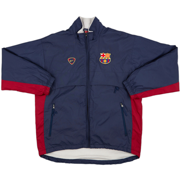 2000-01 Barcelona Nike Parka de banc rembourrée - 9/10 - (M)