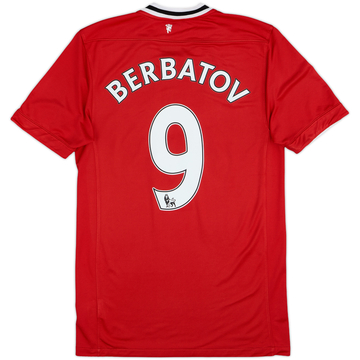 2011-12 Manchester United Maillot Domicile Berbatov #9 - 6/10 - (S)