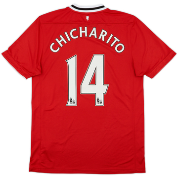 2011-12 Manchester United Maillot domicile Chicharito #14 - 7/10 - (M)