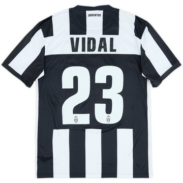 2012-13 Juventus Maillot domicile Vidal #23 - 6/10 - (M)
