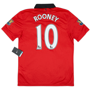 2013-14 Manchester United Maillot domicile Rooney #10 (M)
