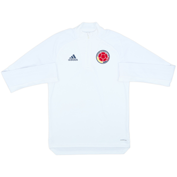 2020-21 Colombia adidas Haut d'entraînement 1/4 Zip - 8/10 - (S)