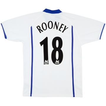 2002-03 Everton Maillot extérieur Rooney #18 - 8/10 - (S)