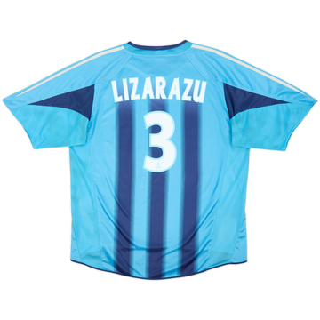 2004-05 Olympique Marseille Maillot extérieur Lizarazu #3 - 6/10 - (XL)