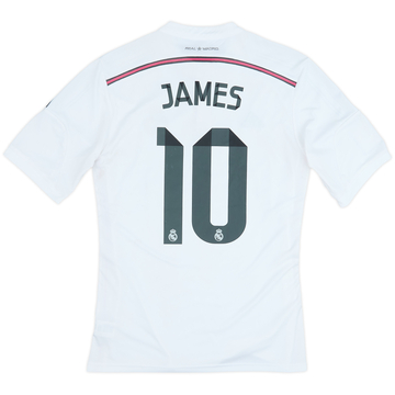 2014-15 Real Madrid Maillot Domicile James #10 - 7/10 - (M)