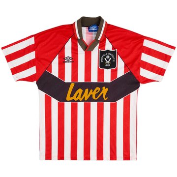 1994-95 Maillot Domicile Sheffield United - 5/10 - (M)
