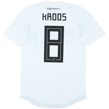 2018-19 Germany Maillot Domicile Authentique Kroos #8 - 8/10 - (S)