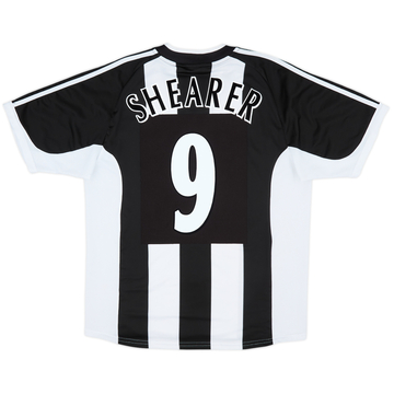 2001-03 Newcastle Maillot Domicile Shearer #9 - 6/10 - (L)