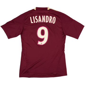 2010-11 Lyon Maillot extérieur Lisandro #9 (S)