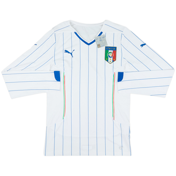 2014-15 Italie Maillot Player Issue Extérieur ML (XXL)