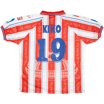 Maillot domicile Atletico Madrid 1996-97 Kiko #19 (M)