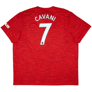 2020-21 Manchester United Maillot Domicile Cavani #7 (3XL)