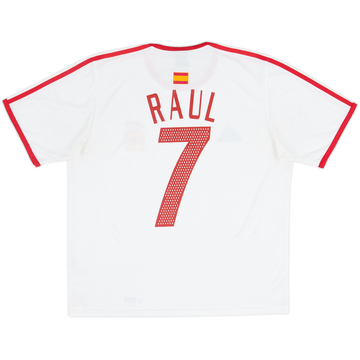 2004-06 Spain Maillot extérieur basique Raul #7 - 8/10 - (L)