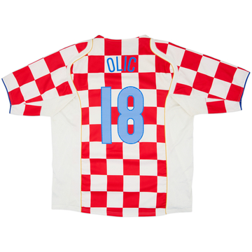 2004-06 Croatia Maillot Domicile Olic #18 - 6/10 - (XXL)