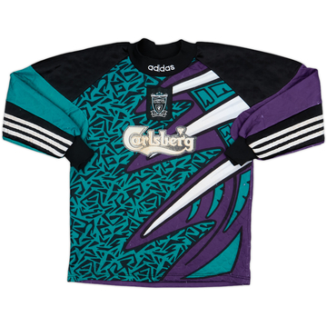 1995-96 Liverpool Maillot GK - 6/10 - (L.Boys)