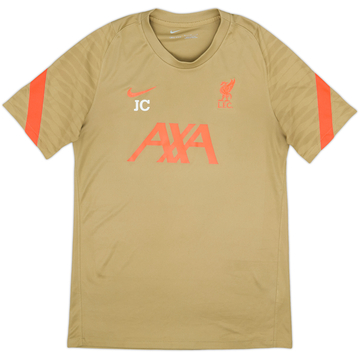 2021-22 Liverpool Modèle staff Nike Maillot d'entraînement 'JC' - 8/10 - (M)