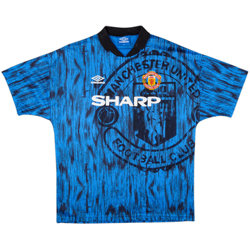1992-93 Manchester United Maillot extérieur - 8/10 - (S)