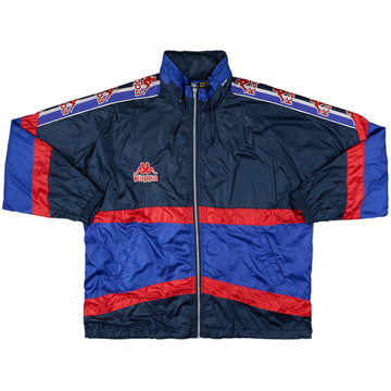 1995-97 Barcelona Kappa Veste de pluie à capuche - 8/10 - (XL)