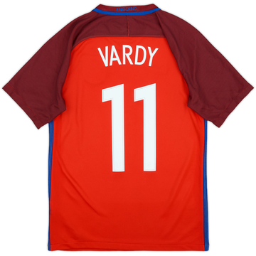 2016-17 England Maillot Extérieur Vardy #11 - 8/10 - (S)