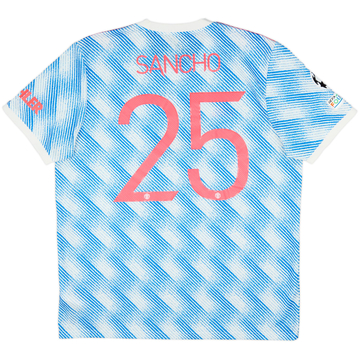 2021-22 Maillot extérieur Manchester United Sancho #25 - 8/10 - (XL)