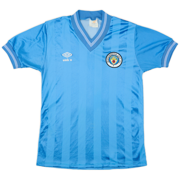1983-85 Manchester City Maillot Domicile - 5/10 - (S)