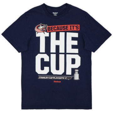 2014 Columbus Blue Jackets Playoffs Reebok T-shirt - 7/10 - (M)