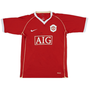 2006-07 Manchester United Maillot Domicile - 4/10 - (XL.Boys)