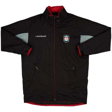 2002-03 Liverpool Reebok Manteau de banc matelassé - 9/10 - (M)