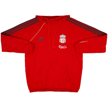 2009-10 Liverpool adidas Sweat à capuche - 10/10 - (L)