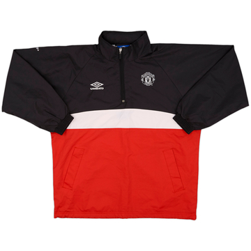 1998-00 Manchester United Umbro 1/4 Zip Haut d'entraînement - 10/10 - (XL.Boys)