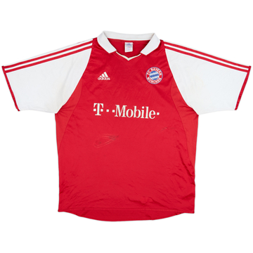 2003-04 Bayern Munich Maillot Domicile - 4/10 - (XL)