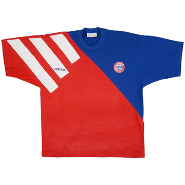 1991-92 Bayern Munich adidas T-shirt en coton - 7/10 - (M)