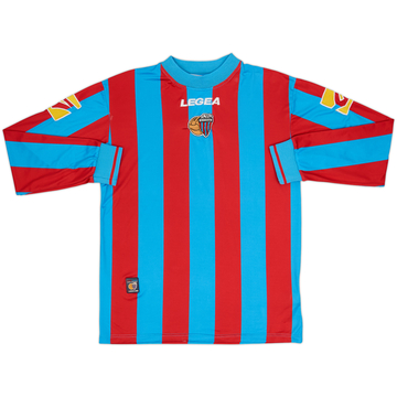 2008-10 Catania Maillot Domicile Manches Longues - 8/10 - (L)