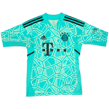 2022-23 Bayern Munich Maillot Gardien - 6/10 - Garçons L