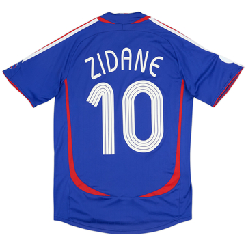2006-07 France Maillot Domicile Zidane #10 - 6/10 - (S)