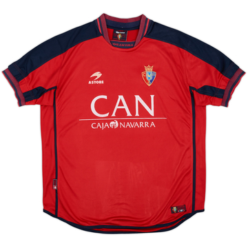 2000-02 Osasuna Maillot domicile - 8/10 - (XL)