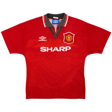 1994-96 Manchester United Maillot domicile - 6/10 - (L.Boys)