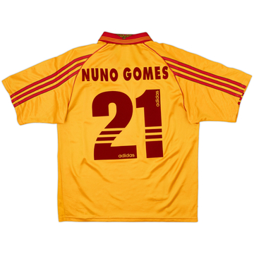 1998-99 Benfica Maillot extérieur Nuno Gomes #21 - 7/10 - (S)